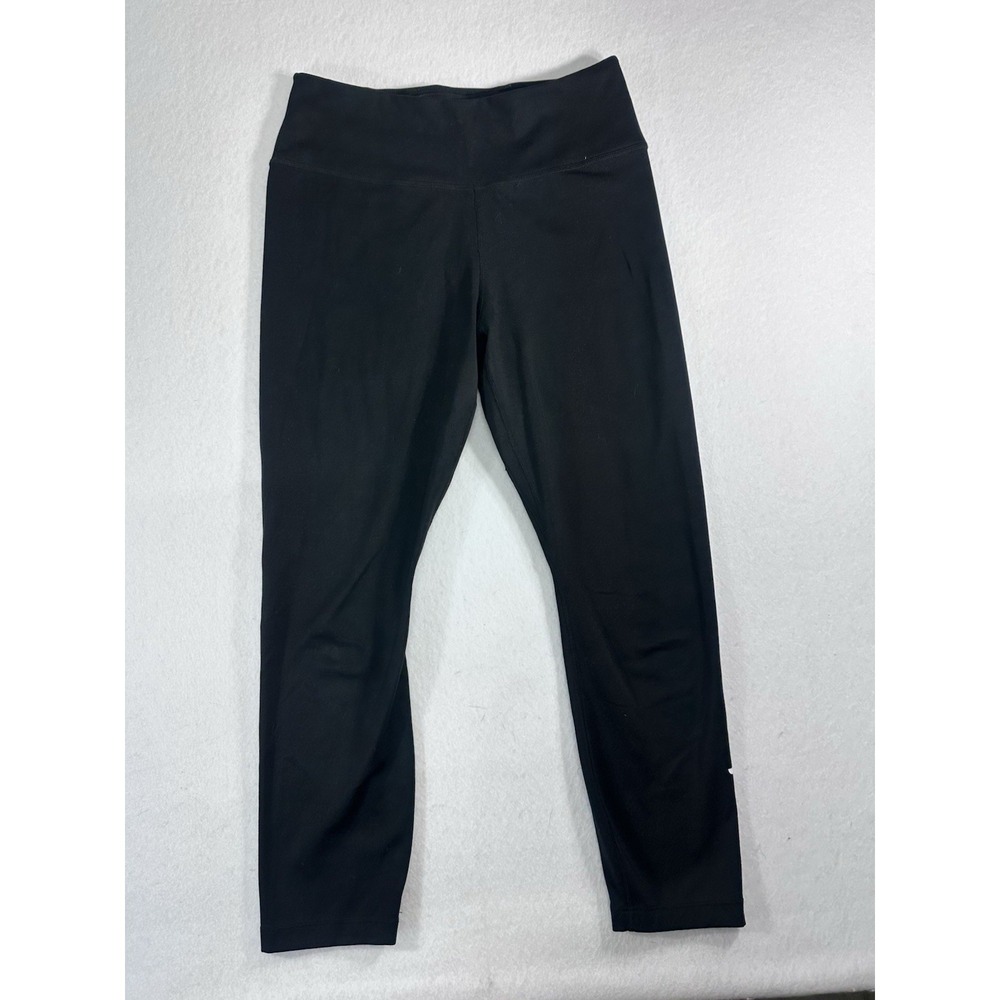 Nike One Womens Small Black Dri-FIT Mid-Rise 7/8 Leggings DD0247-010 Yoga Gym